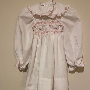 Easter smocked dress